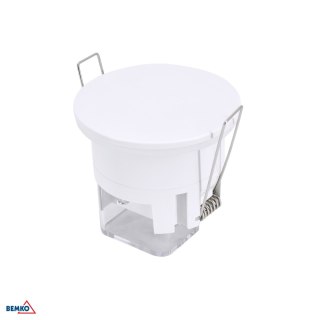 Czujnik ruchu PIR 1000W 360° IP65 biały