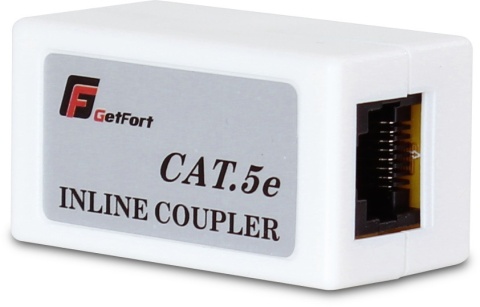 ŁĄCZNIK RJ45 GETFORT CAT.5e (beczka) RJ45-G / RJ45-G