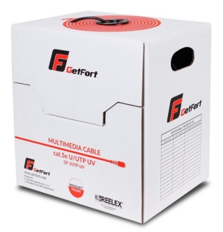KABEL SKRĘTKA GETFORT PREMIUM CAT.5E U/UTP UV SUCHY 305m