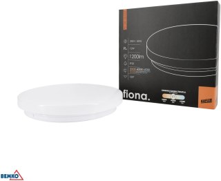 Plafoniera LED FIONA 12W 3000/4000/6500K 1200LM IP20 biała