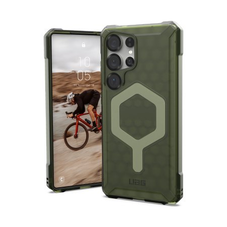 UAG Essential Armor Magnet - obudowa ochronna do Samsung Galaxy S25 Ultra 5G z wbudowanym modułem magnetycznym (olive)