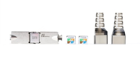 ŁĄCZNIK RJ45 GETFORT CAT.6 modularny beznarzędziowy