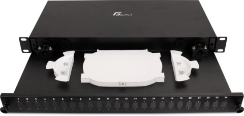 PRZEŁĄCZNICA ŚWIATŁOWODOWA GETFORT 1U 19 Cali 24xSC SIMPLEX STAŁA