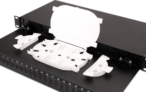 PRZEŁĄCZNICA ŚWIATŁOWODOWA GETFORT 1U 19 Cali 24xSC SIMPLEX STAŁA