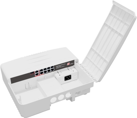 SWITCH POE GETFORT 6FE+2GE+2GB+1SFP OUTDOOR IP65