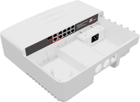SWITCH POE GETFORT 6FE+2GE+2GB+1SFP OUTDOOR IP65
