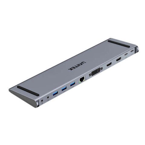 Unitek Stacja dokująca USB-C z DisplayLink 4K | 4K@30Hz | 5Gbps | PD 100W