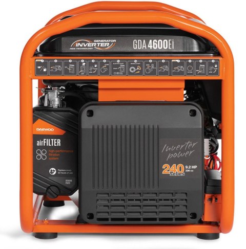 AGREGAT PRĄDOTWÓRCZY INWERTOROWY DAEWOO GDA 4600Ei 5.0kW