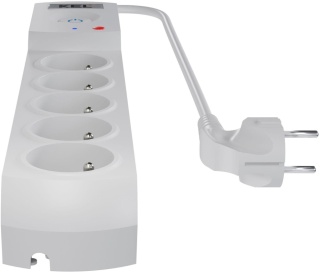 Listwa zasilająca antyprzepięciowa Getfort 5P 5m Szara