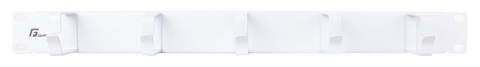 ORGANIZER KABLI 1U POZIOMY METALOWY SZARY OGF-MR-G GETFORT