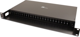 PRZEŁĄCZNICA ŚWIATŁOWODOWA GETFORT 1U 19 Cali 24xSC DUPLEX Z PÓŁKĄ