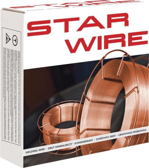 Drut spawalniczy 0.8mm (5kg) STAR WIRE (SP.004.08X)