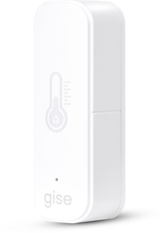 GISE Smart Czujnik temperatury i wilgotności Wi-Fi Biały | Tuya | GTHS-WF-01-W