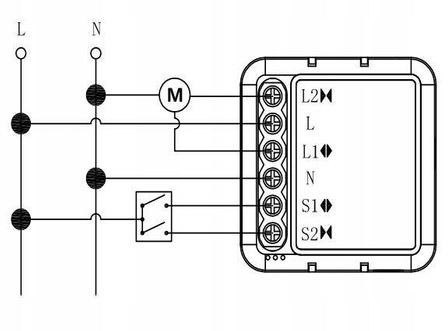 Moduł OXT mini sterownik rolet żaluzji kąt pochylenia lameli WiFi+RF TUYA T229