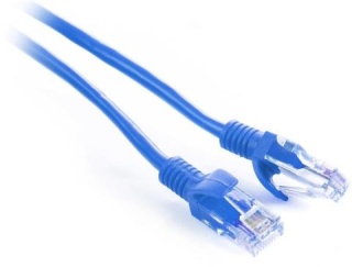 PATCHCORD SKRĘTKA GETFORT CAT.5E UTP 0,25m niebieski