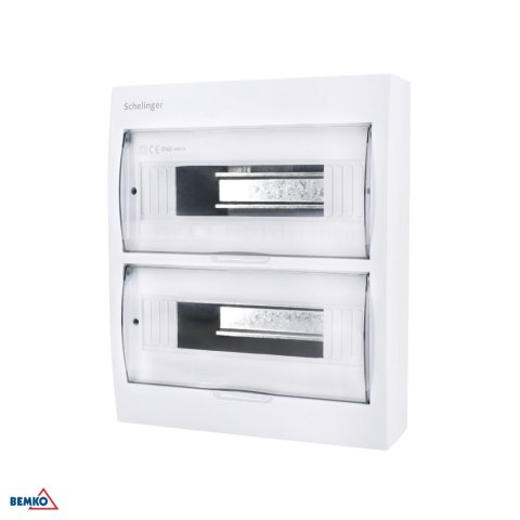 Rozdzielnica natynkowa IP40 ZACISKI 24N+24PE 2x12P
