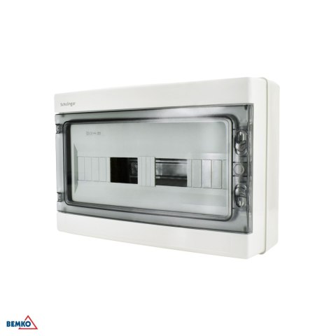 Rozdzielnica natynkowa hermetyczna IP65 ZACISKI 18N+18PE 1x18P