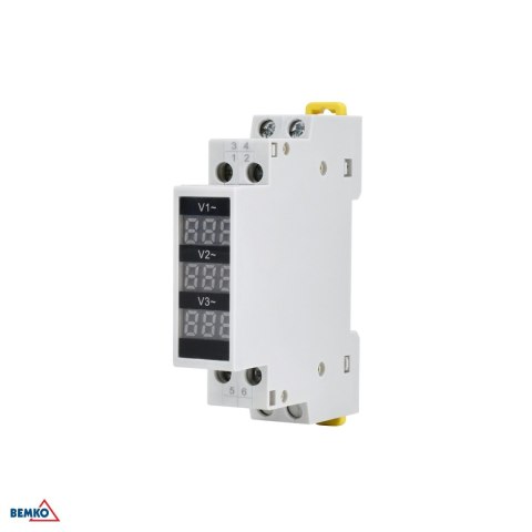 Wskażnik napięcia 3F CYFROWY 80-500V SCHELINGER