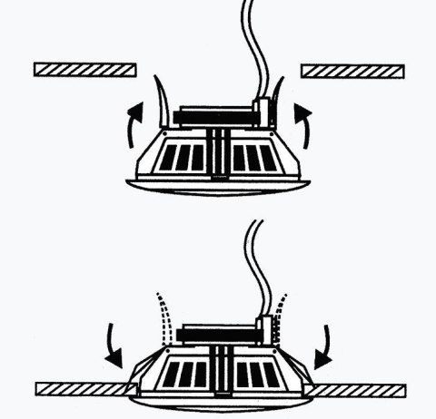 Głośnik sufitowy HQM-SO1016 10W 100V Biały