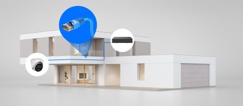 Kamera IP Hilook IPC-T260HA-LU kopułka 6MP Smart-hybrid Light