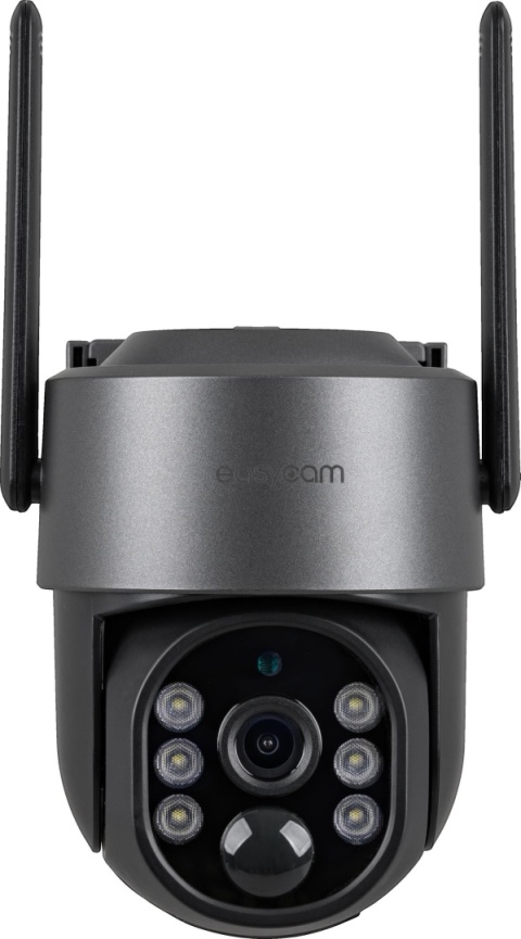 Kamera IP EasyCam obrotowa solarna bezprzewodowa PTZ Tuya 4MP 4x zoom EC-4PTZ4DL-S-4G