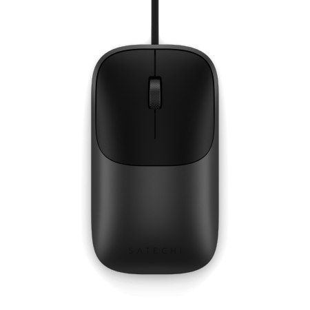 Satechi Slim LX Wired Mouse - mysz optyczna USB-A/USB-C (space black)