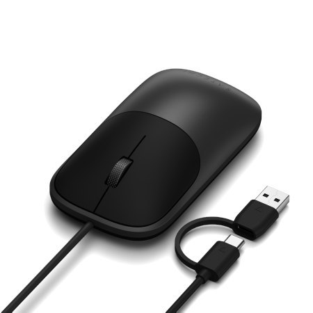 Satechi Slim LX Wired Mouse - mysz optyczna USB-A/USB-C (space black)
