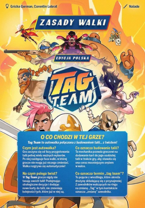 GRA TAG TEAM - podstawa - LUCKY DUCK GAMES