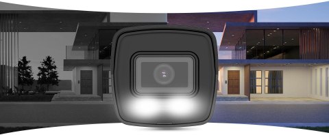 Kamera IP Hilook IPC-B160HA-LU Black tuba 6MP Smart Hybrid Light