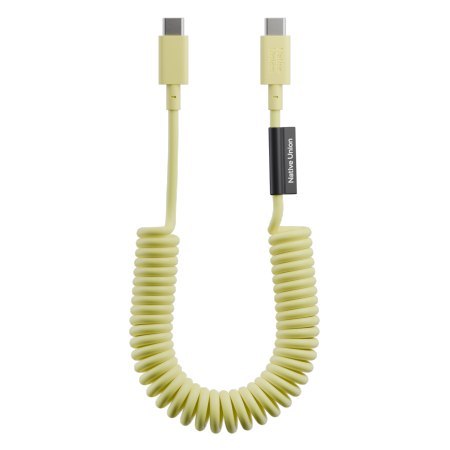 Native Union Pop Cable - kabel USB-C - USB-C, 1,2 m 60W (lemon)