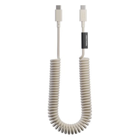Native Union Pop Cable - kabel USB-C - USB-C, 2,4 m 60W (sandstone)