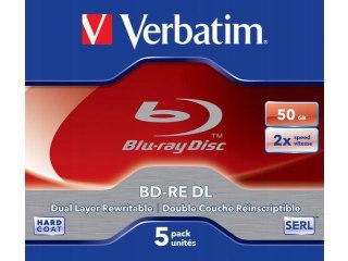 Płyty Blu-Ray Verbatim BD-RE DL SERL 50GB (5szt.)