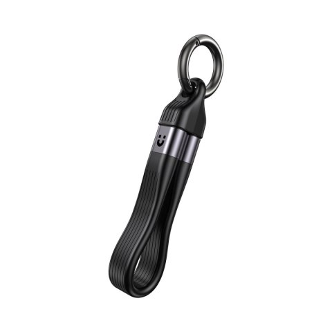 Unitek Kabel USB-C w formie breloka | USB4 | 40 Gb/s | 240W PD 8K | 13 cm, czarny