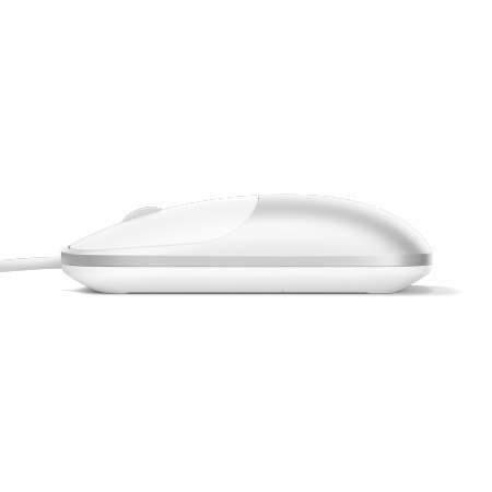 Satechi Slim LX Wired Mouse - mysz optyczna USB-A/USB-C (silver)