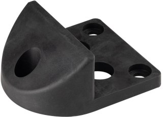 Przykręcany stoper do bramy PSG 61.191 (130x150/H65) powlekany gumą