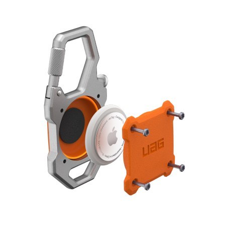 UAG Monarch - etui do AirTag (orange/silver)