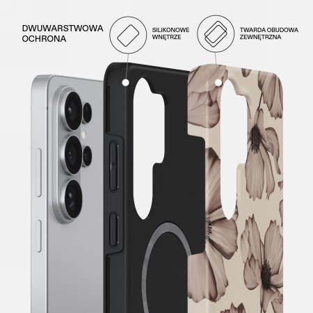 Burga Tough - etui ochronne z wbudowanym modułem magnetycznym do Samsung Galaxy S26 Ultra (barely yours)