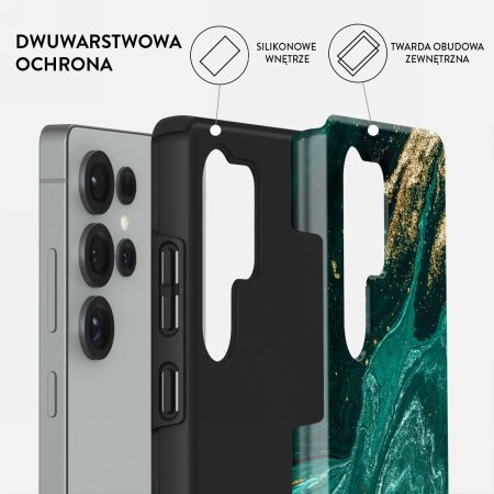 Burga Tough - obudowa ochronna do Samsung Galaxy S25 Ultra 5G (emerald pool)