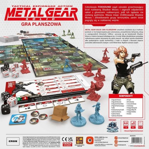 GRA METAL GEAR SOLID: GRA PLANSZOWA - podstawa - PORTAL
