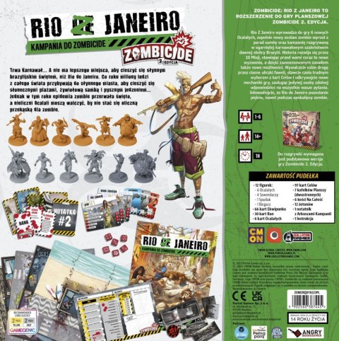 GRA PLANSZOWA ZOMBICIDE 2edycja: RIO Z JANEIRO - dodatek PORTAL