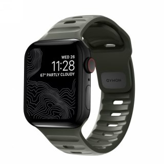 NOMAD Sport Band - pasek do Apple Watch 46mm/49mm z FKM (ash green)
