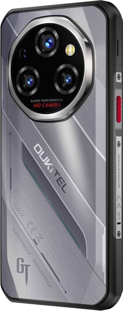 Smartfon Oukitel WP62 5G 6.58" 8/256GB 11000mAh srebrny