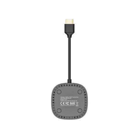 Unitek Bezprzewodowy transmiter HDMI 1080p, 1 nadajnik + 2 odbiorniki, czarny