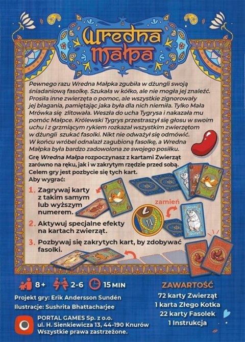 GRA WREDNA MAŁPA - PORTAL GAMES