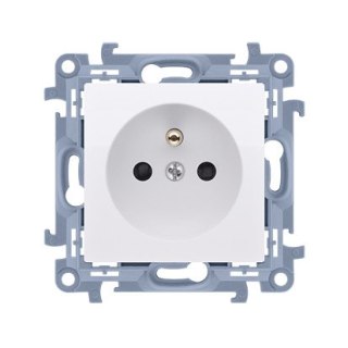 KONTAKT SIMON 10 MODUŁ BIAŁY GNIAZDO 1X Z/U Z PRZESŁONAMI SZYBKOZŁĄCZA 16A 250V
