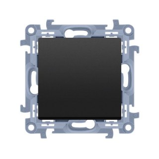 KONTAKT SIMON 10 MODUŁ CZARNY MAT ŁĄCZNIK UNIWERSALNY ZACISKI SPRĘŻYNOWE 10AX 250V