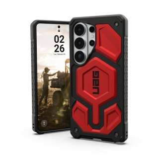UAG Monarch Pro - etui z wbudowanym modułem magnetycznym do Samsung Galaxy S26 Ultra (crimson)