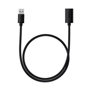Przedłużacz kabel USB 2.0 1.5m Baseus AirJoy Series - czarny 146053 - 6932172629878