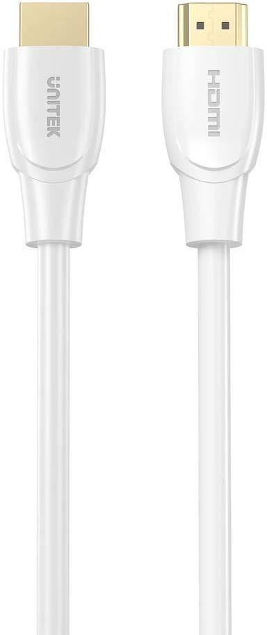 Kabel HDMI Unitek 2.1 8K HDR biały 0,3m