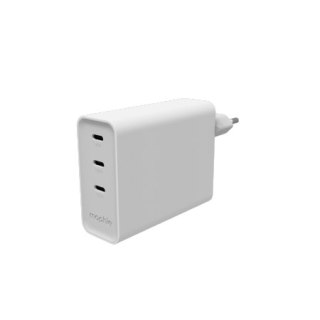 Mophie ROC GaN - ładowarka sieciowa, 3x USB-C, 140W (white)